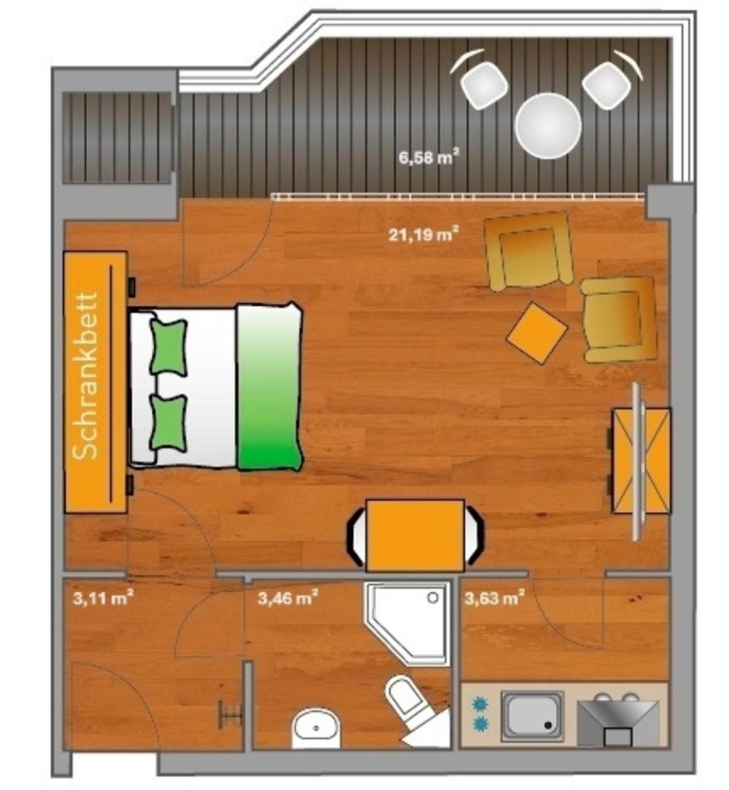Appartement Ancora Marina Haus 2 Nr 03, Typ 2 à Neustadt in Holstein Extérieur photo